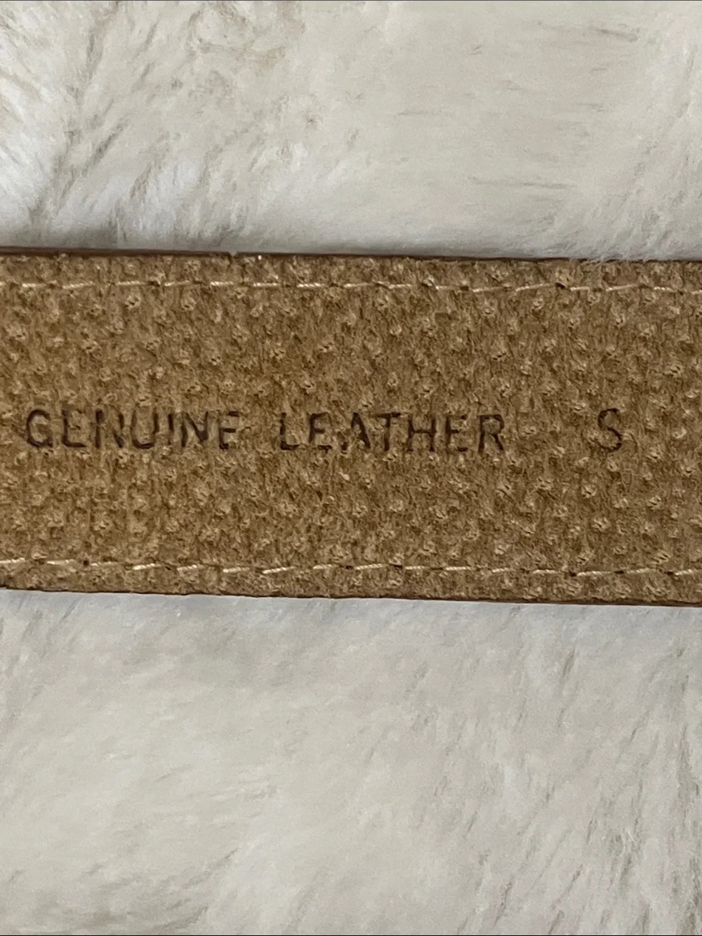 Vintage Women’s Anne Klein for Oroton Tan Leather Belt Classic Waist Accessory